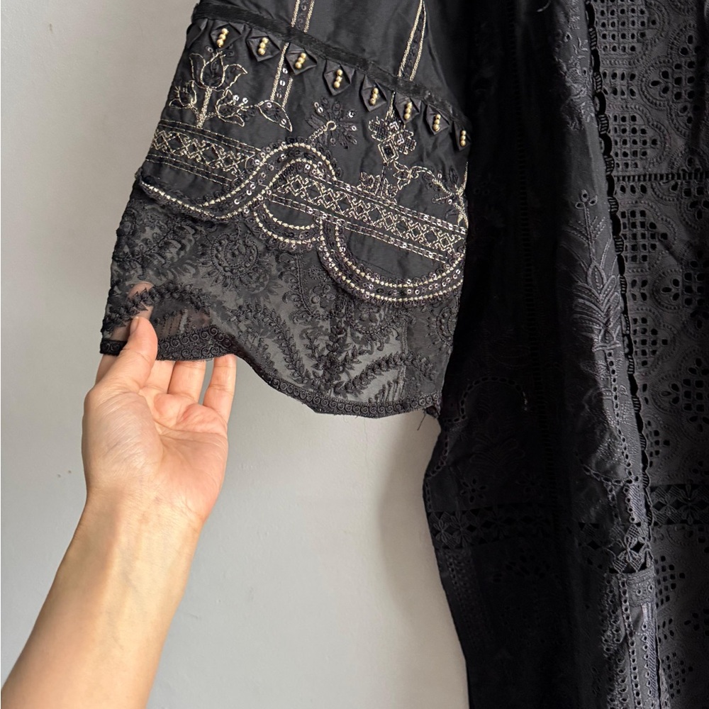 Nureh black chicken Kari dress - Picture 6 of 11